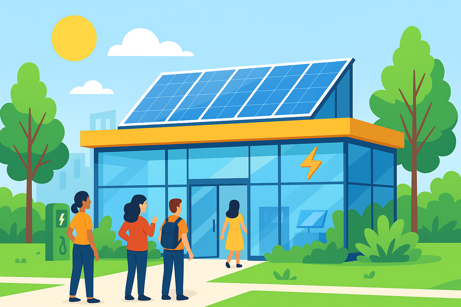 Chi Siamo Showroom soluzioni smart e fotovoltaico FG Impianti Poggiomarino